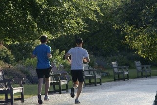 running
